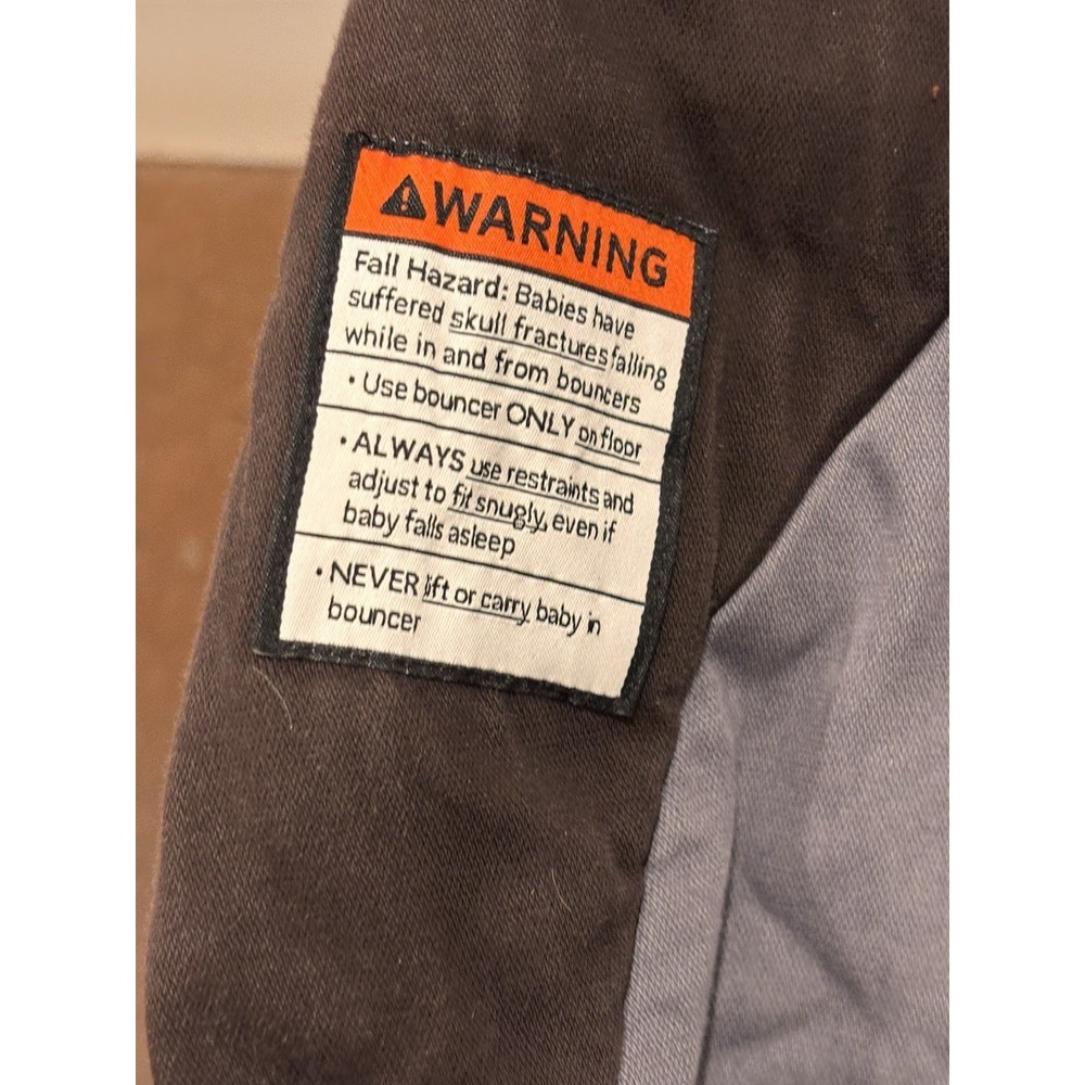 Baby Bjorn Bouncer Balance Soft-Brown/Gray  Baby Seat Infant Excellent Used Cond - Picture 4 of 5
